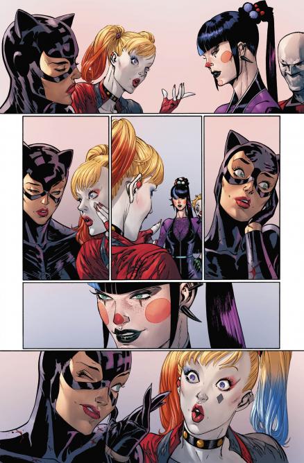 harley quinn’s path leads her face to face with punchline